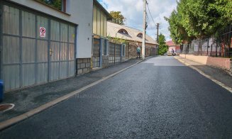 S-au finalizat lucrările de asfaltare pe o stradă din Turda