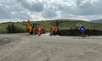 Sensul giratoriu din zona rezervației Naturale Cheile Turzii este GATA
