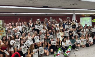 Studentele UBB Cluj, performanță la golf! Echipa, la un pas de câștigarea locului I, la competiţia internaţională Lady Woods Golf din Italia
