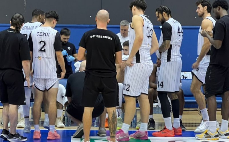 U-BT, o nouă victorie în amicale. Clujenii au câștigat la Belgrad cu KK Mega Basket