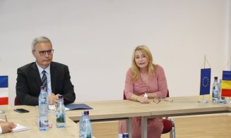 Ambasadorul Franței în România a vizitat laboratoarele din HUB-ul UTCN