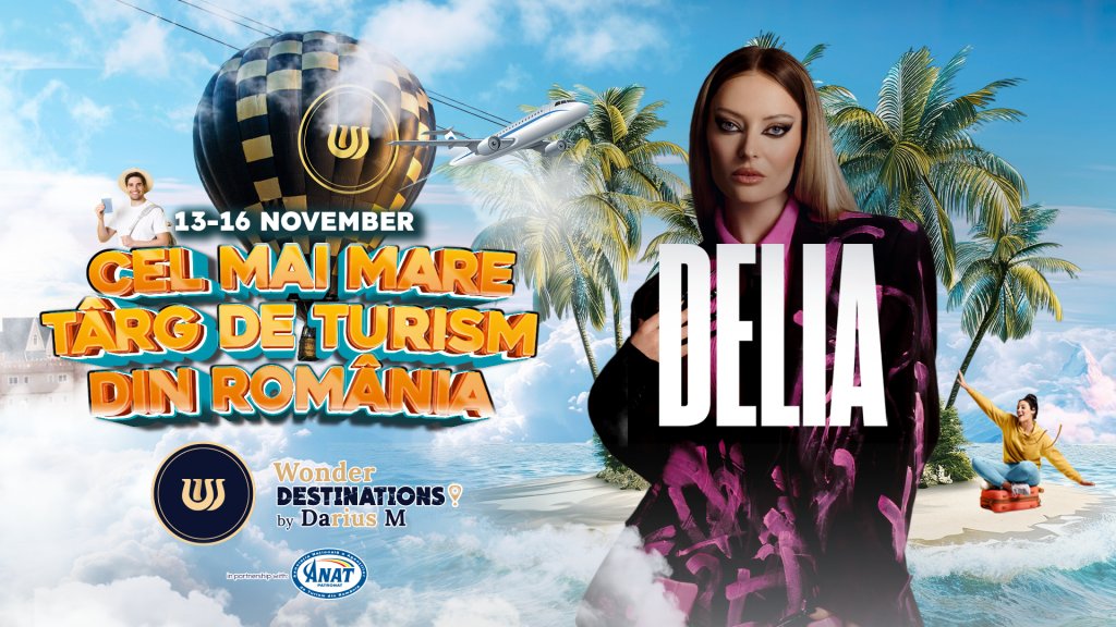 Toamna aduce două mari târguri la Wonderland Resort: Turism și Evenimente, într-un singur loc, alături de Delia, Oana Radu și Cătălin Botezatu