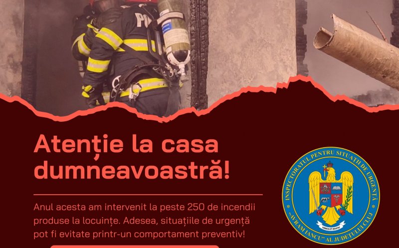 Tragedia din Mărgău, un semnal de alarmă pentru toți clujenii. ISU explică cum să vă protejați locuințele de incendii