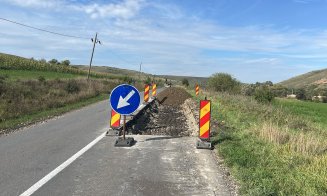 O șosea importantă din Cluj, care face legătura între două drumuri naționale, intră în reparații