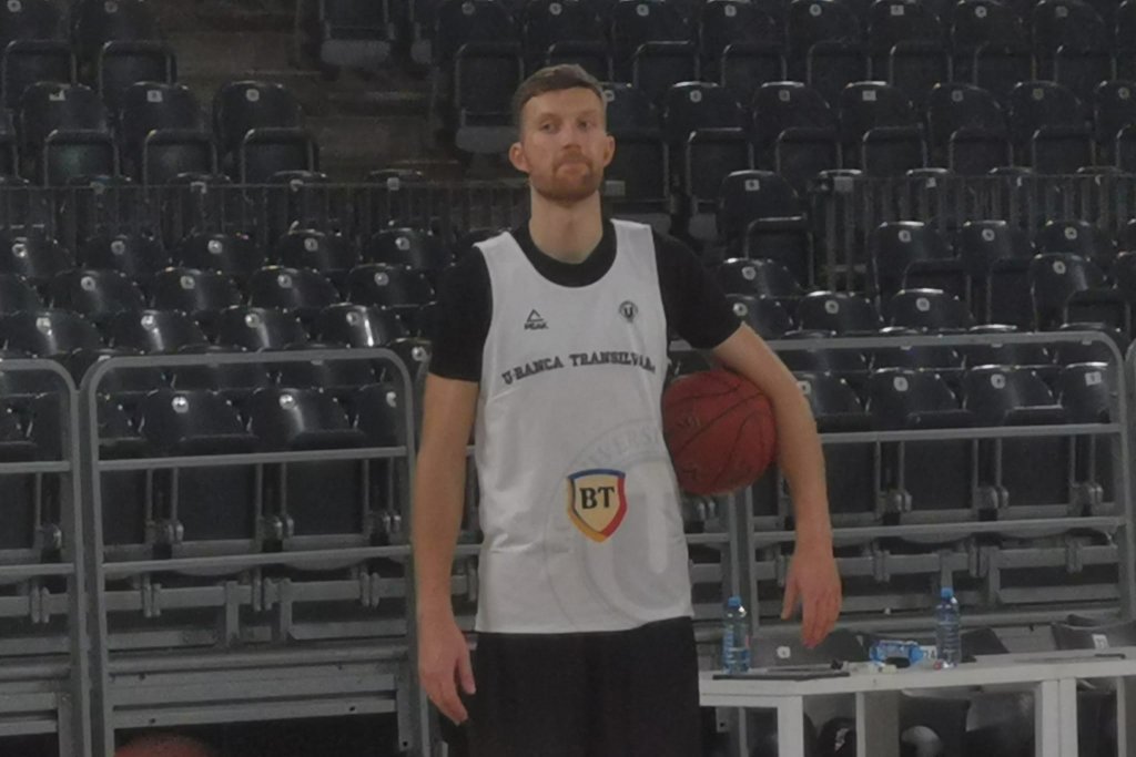 Saulius Kulvietis s-a antrenat pentru prima dată cu U-BT. Ce spune Mihai Silvășan despre noul său jucător