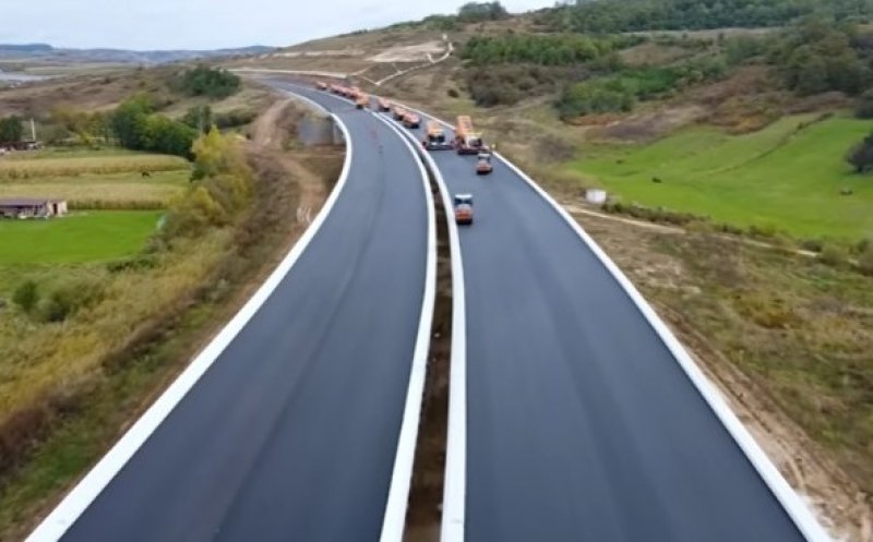 IMAGINI noi de pe șantierul A3 Nădășelu – Mihăiești: Execuția aproape finalizată, dar finanțarea PNRR în dubiu