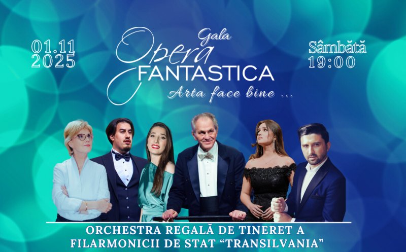 GALA OPERA FANTASTICA 2025 pe scena Auditoriumului Maximum din Cluj-Napoca