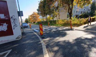 Asfalt în spate la Minerva și trecere de pietoni ”ascunsă” după centrala termică / ”Acum majoritatea vor traversa pe lângă trecerea de pietoni...”