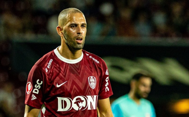 Islam Slimani a marcat primul său gol pentru CFR Cluj: "Sper să stau aici cât mai multă vreme"