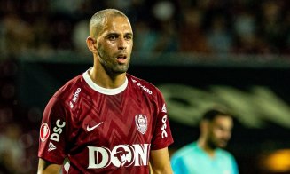 Islam Slimani a marcat primul său gol pentru CFR Cluj: "Sper să stau aici cât mai multă vreme"