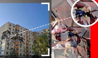 Imagini sfâșietoare! Un bărbat prins sub dărâmături, la etajul 5, a fost filmat cerând ajutor. Care este situația pacienților după explozia din București