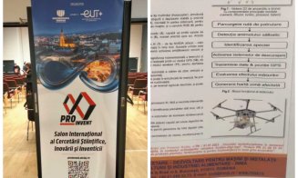 Dronă inteligentă pentru protejarea culturilor agricole, prezentată la Salonul PRO INVENT 2025 de la Cluj-Napoca