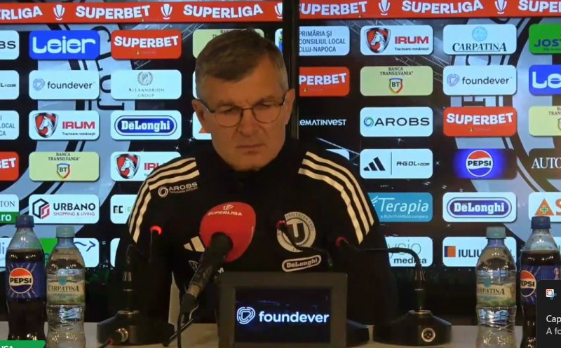 Ioan Ovidiu Sabău, după eșecul cu FC Botoșani: "Suntem fără vlagă, fără viață"