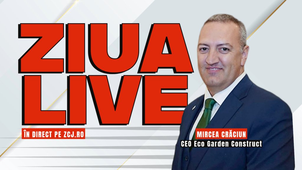 Mircea Crăciun, CEO Eco Garden Construct, invitat la ZIUA LIVE