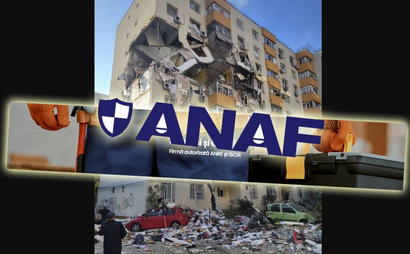 Firma care ar fi rupt sigiliul de gaz la blocul EXPLODAT: 3 angajați, fără profit, suspendată din august de ANAF, adresă comună cu alte 1.900 de firme, dar acreditată de ANRE