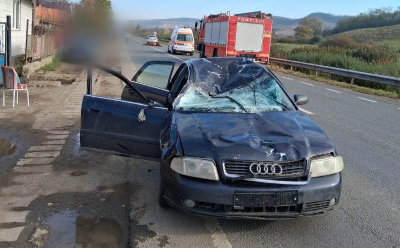 Accident grav într-o localitate din Cluj: un bărbat de 27 de ani a ajuns la spital, iar un cal a murit