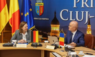 Ambasadorul Republicii Federale Germania în România, la Primăria Cluj-Napoca
