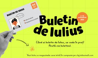 Încă mai ai timp să îți faci „buletin” de Iulius și să te bucuri de ofertele exclusive la brandurile tale favorite din Iulius Mall