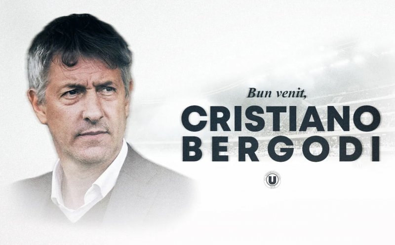 Oficial. Cristiano Bergodi este noul antrenor al Universității Cluj