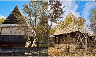Casele tradiționale din Parcul Etnografic „Romulus Vuia” din Hoia prind din nou viață