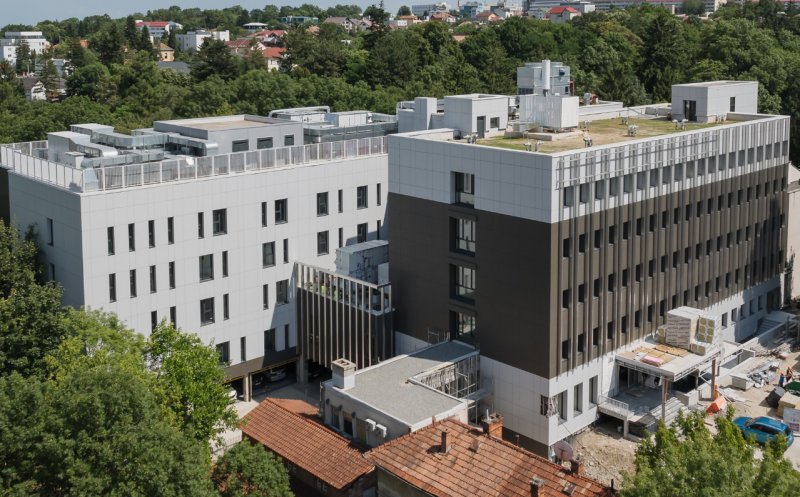Centrul de Neurochirurgie și Patologie Neurovasculară din Cluj, aproape gata. Prof. Ștefan Florian: "Sperăm să-l finalizăm până în februarie și să ne mutăm într-o casă nouă"