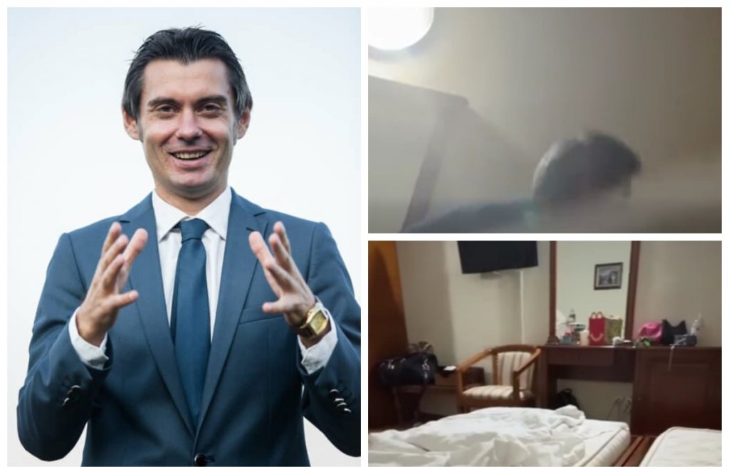 „Vă bat pe toți!”. Consilierul din Florești, Daniel Meze, filmat de un copil în timp ce intră peste elevi într-un hotel