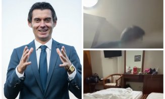 „Vă bat pe toți!”. Consilierul din Florești, Daniel Meze, filmat de un copil în timp ce intră peste elevi într-un hotel