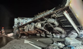 TRAFIC BLOCAT pe între Izvorul Crișului și Șaula / ACCIDENT cu două ansambluri de vehicule