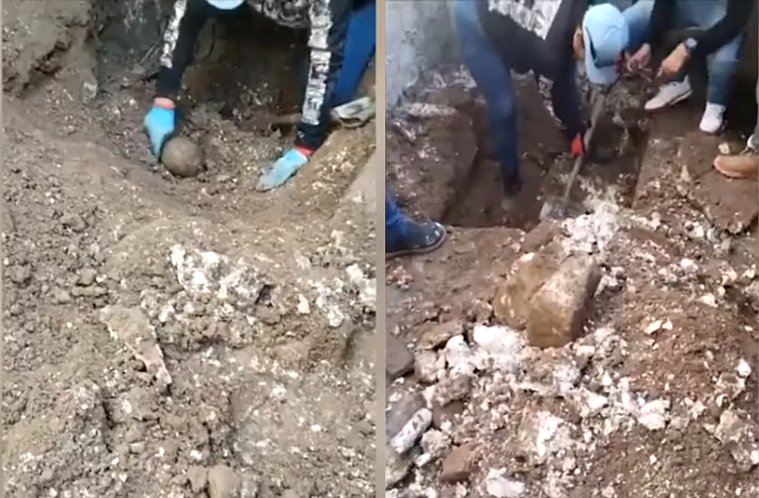 Descoperire macabră: 48 de saci cu resturi umane, într-o groapă clandestină