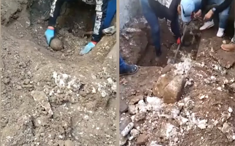Descoperire macabră: 48 de saci cu resturi umane, într-o groapă clandestină