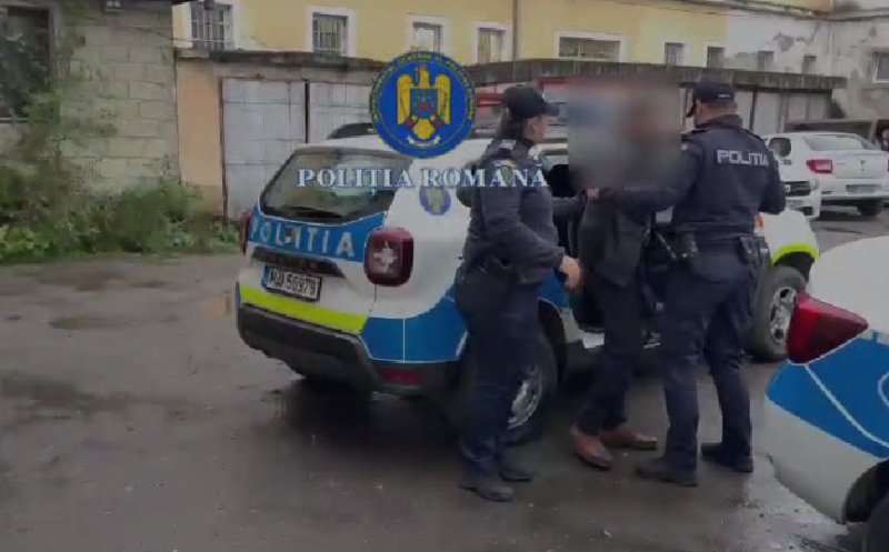Bărbat violent, prins la Cluj după ce și-a atacat tatăl cu o bâtă și a încercat să fugă din țară
