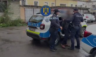 Bărbat violent, prins la Cluj după ce și-a atacat tatăl cu o bâtă și a încercat să fugă din țară
