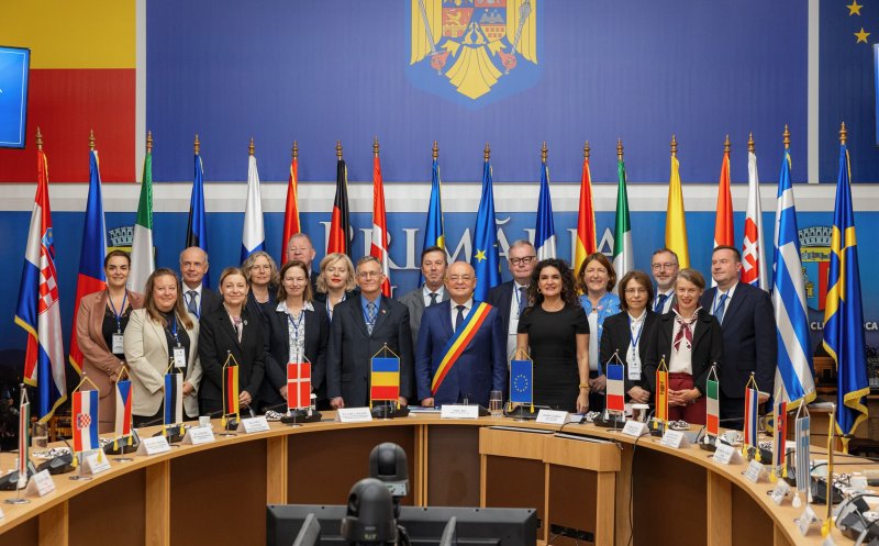 Ambasadori din toată Uniunea Europeană, în dialog la Primăria Cluj-Napoca