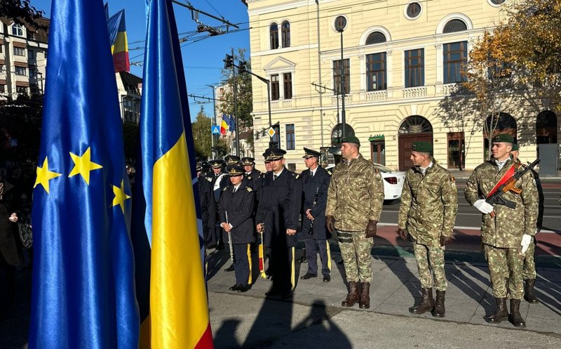 Ziua Armatei Române, celebrată la Cluj-Napoca: „Cinste eroilor noștri”