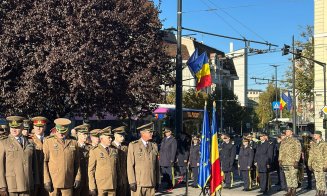 Ziua Armatei Române, celebrată la Cluj-Napoca: „Cinste eroilor noștri”