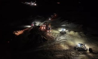 Autostrada Transilvania: Se lucrează și noaptea la nodul Românași. “Se poate dacă se vrea”