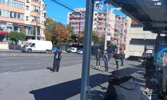Altă imagine dezolantă din categoria FUMATUL INTERZIS în stațiile CTP din Cluj-Napoca