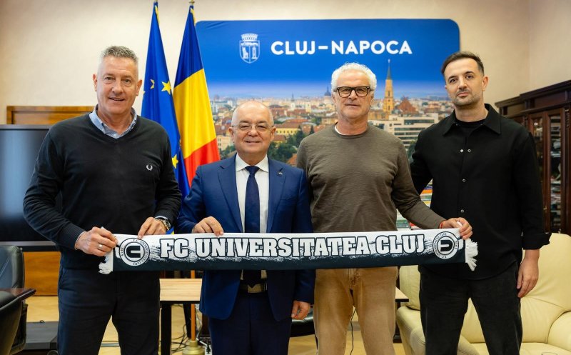 Emil Boc, încântat de spiritul adus de Bergodi la "U" Cluj. Ce mesaj i-a transmis primarul fostului antrenor