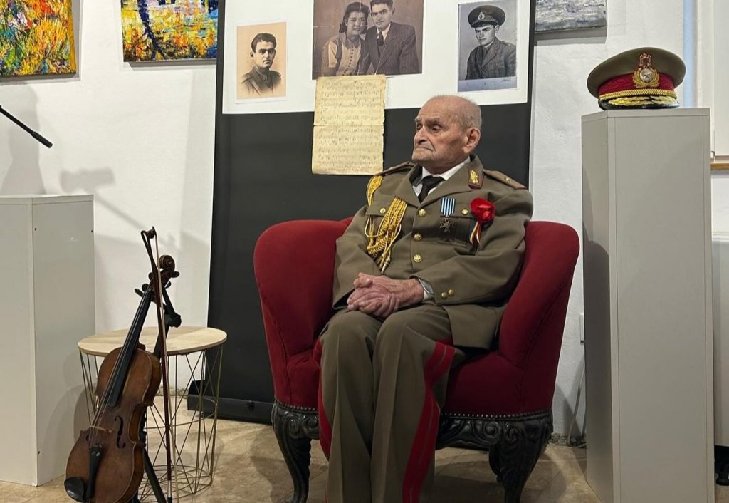 Veteranul clujean Iosif Rus, avansat la gradul de general de brigadă de președintele Nicușor Dan, la împlinirea vârstei de 110 ani
