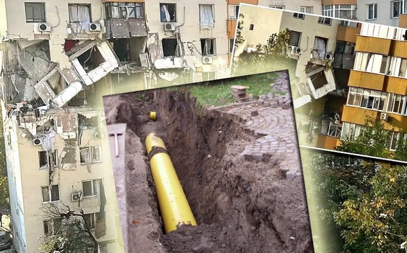 La 13 zile de la EXPLOZIA din Rahova, în sfârșit au loc percheziții și la Distrigaz / Conductă de gaz SPARTĂ în afara blocului