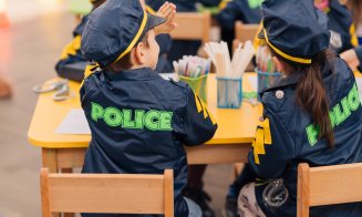 Peste 160 de copii au participat la Academia micilor polițiști, la VIVO! Cluj-Napoca