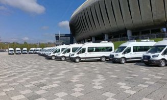 Noi microbuze școlare electrice pentru elevii din trei comune clujene