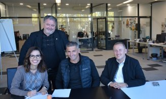 Primarii clujeni și-au preluat microbuzele electrice pentru transportul elevilor