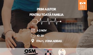 Învață cum poți acorda primul ajutor copiilor, femeilor însărcinate și nu numai, în acest weekend, la Iulius Mall Cluj