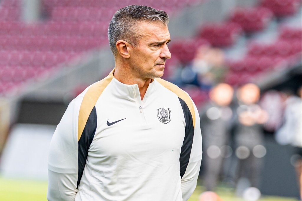 Daniel Pancu a condus primul antrenament în calitate de antrenor la CFR Cluj