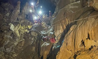 Speologi din toată țara s-au reunit în Cluj pentru cel mai amplu exercițiu de salvare subterană