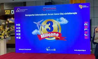Cine este pasagerul cu numărul 3 milioane la Aeroportul Cluj. Prima călătorie cu Animawings i-a adus un premiu