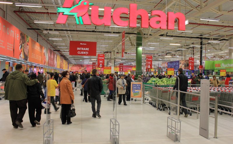 ALERTĂ ALIMENTARĂ: Produse care pot conține bucăţi de metal și cauciuc rechemate de Auchan
