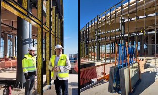 Care este stadiul lucrărilor pe șantierul bazinului olimpic din Borhanci