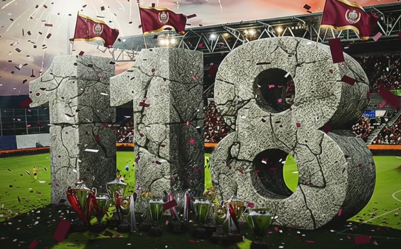 Aniversare în alb și vișiniu. CFR Cluj împlinește 118 ani